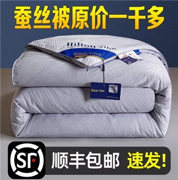 正品蚕丝被100桑蚕丝春秋被夏凉被空调被学生被子被芯加厚棉冬被